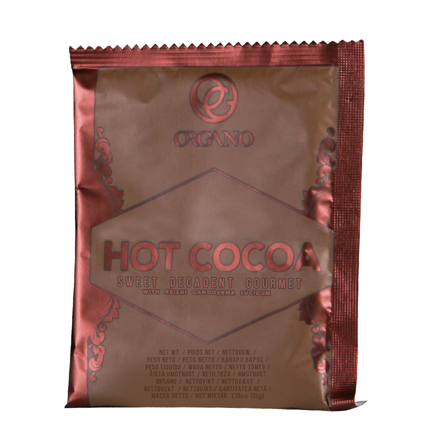 ORGANO™ Prémium Forró Csokoládé – Gourmet Forró Csokoládé Ganoderma lucidummal