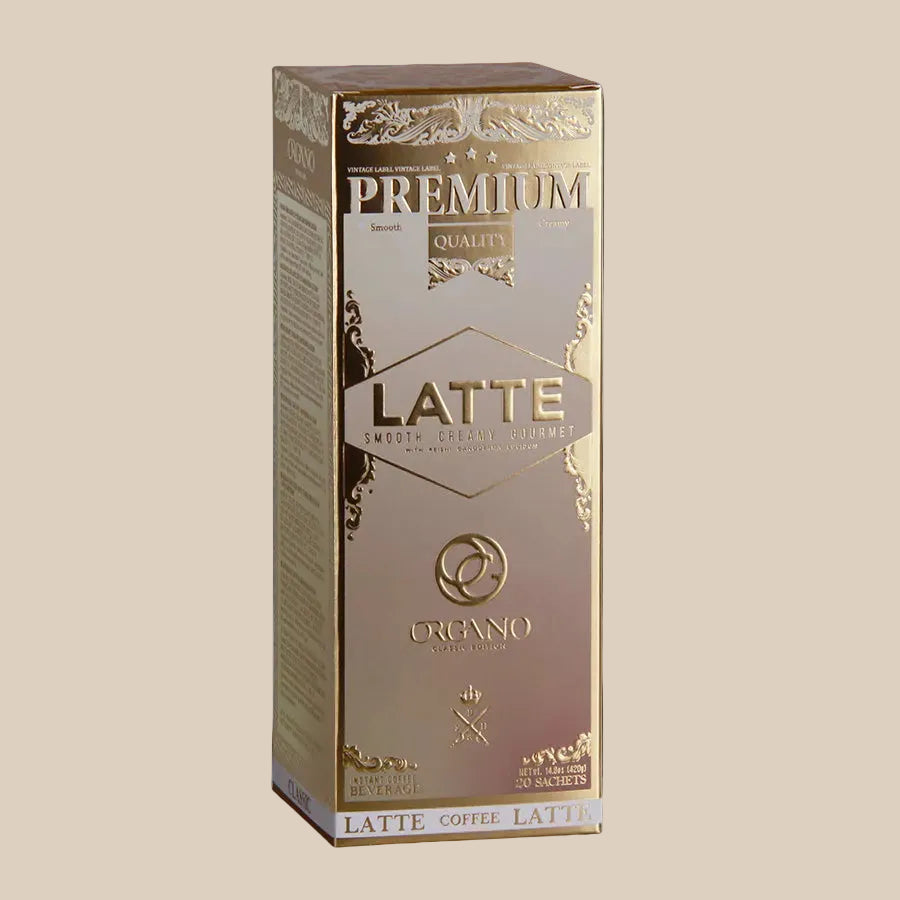 ORGANO™ Prémium Tejeskávé – Gourmet Latte Ganoderma lucidum