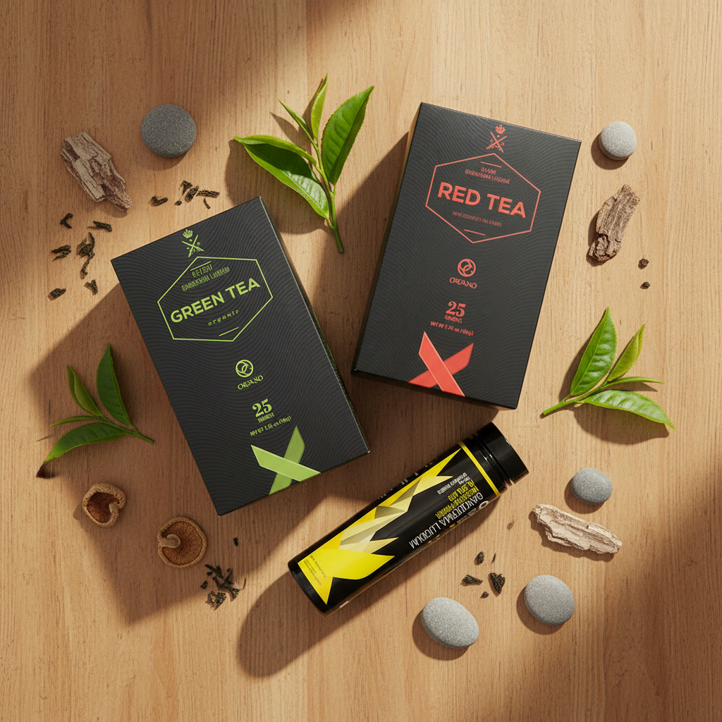 ORGANO™ Tea & Reishi Bundle – 2x Zöld Tea